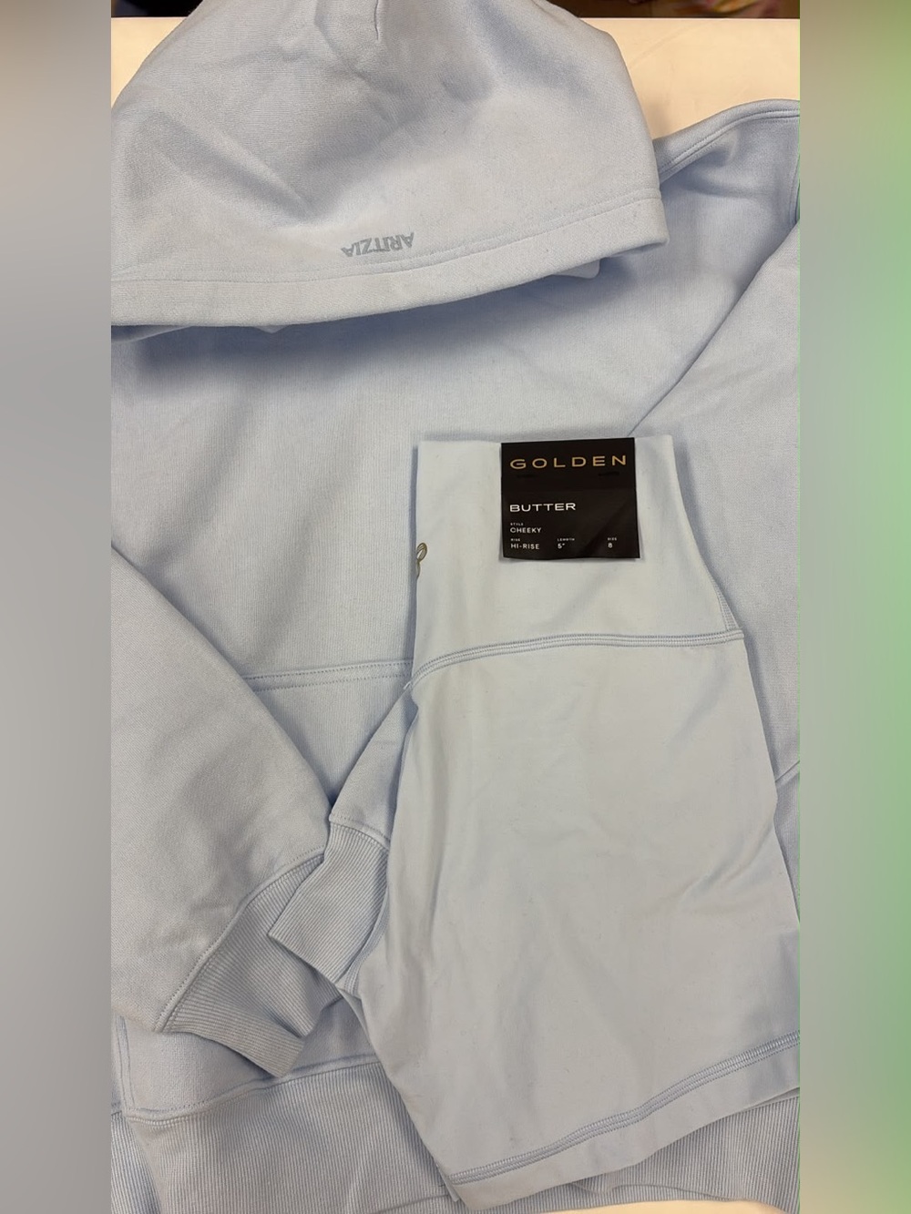 NWT aritzia villa blue set